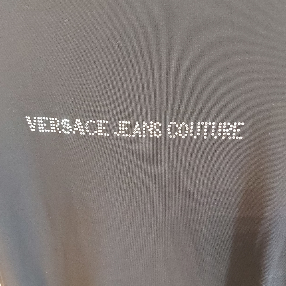 Versace Womens Rhinestone TShirt - Picture 3 of 6